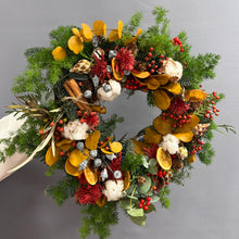 Cargar imagen en el visor de la galería, TALLER DE CORONAS NAVIDEÑAS